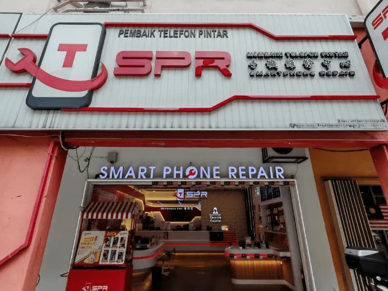SPR Kepong workshop shopfront